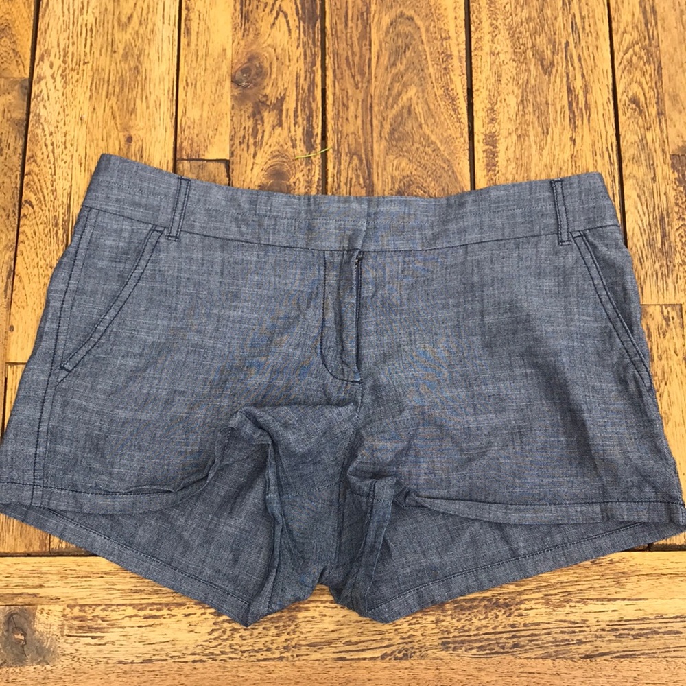 J. Crew Factory Chambray Shorts